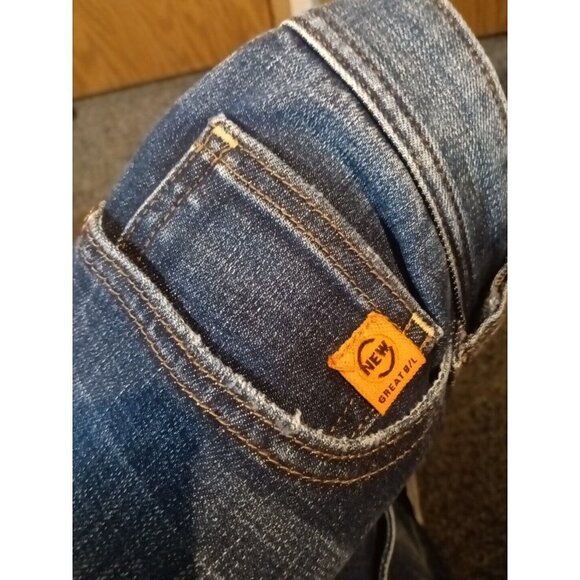 SEAZON Denim Size 12 Skinny Stretch Distressed Jeans 31 x 33 - Picture 9 of 9